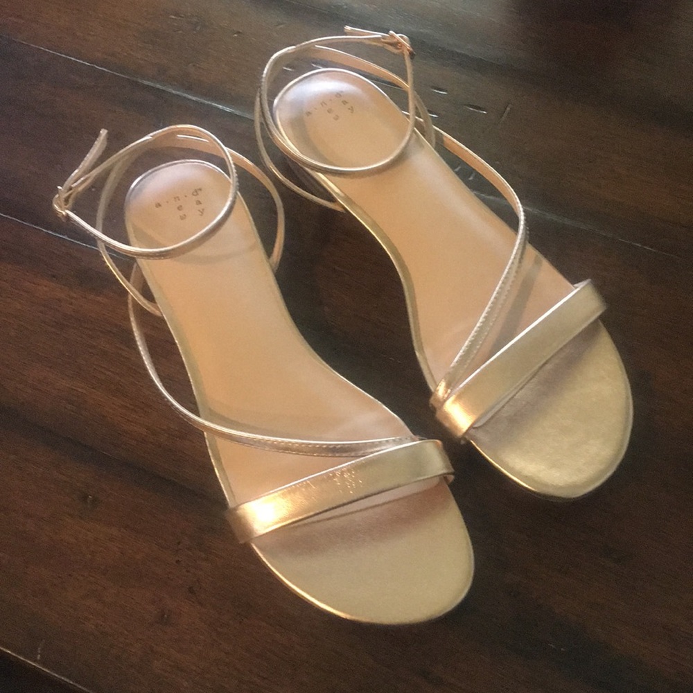 Rose Gold Sandals